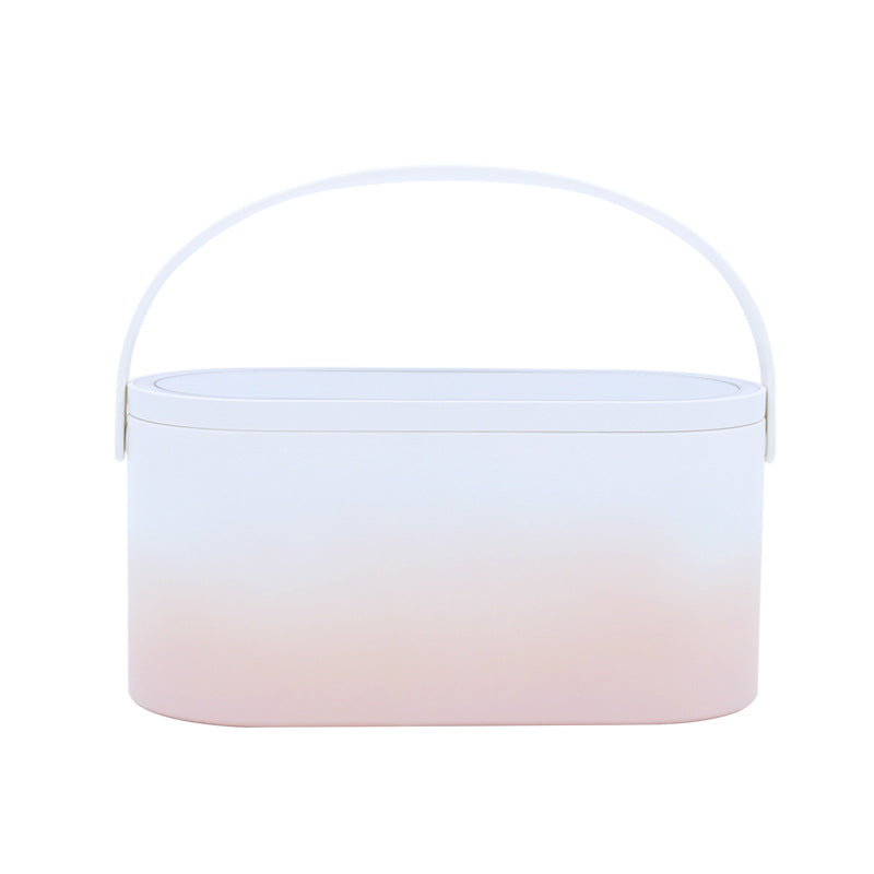 Portable Make-Up Box Led Rechargeable Mirror