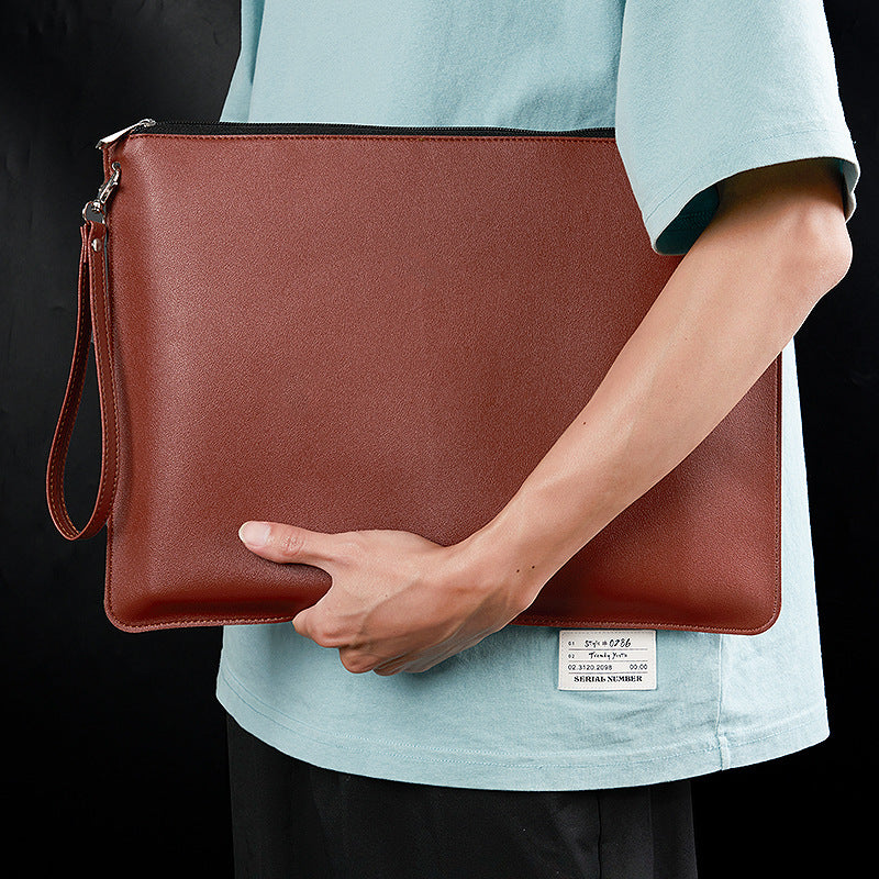 Waterproof Leather Organizer for Contracts and Documents