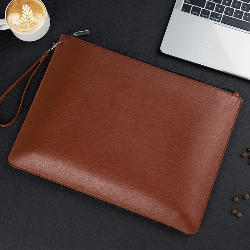 Waterproof Leather Organizer for Contracts and Documents