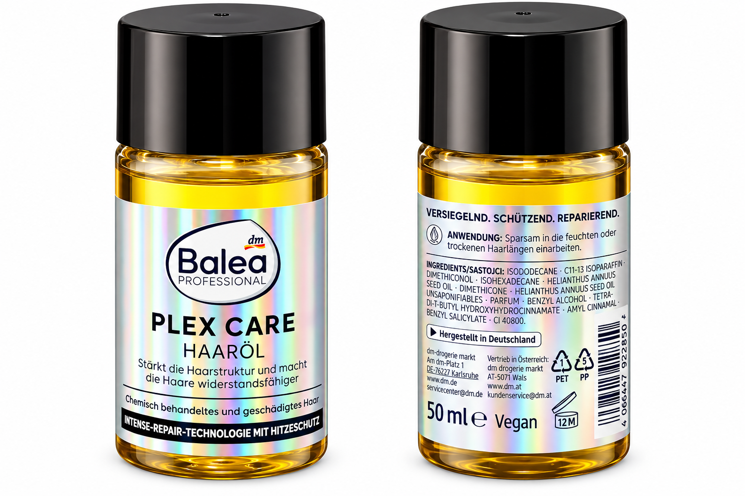 Balea Professional Plex Care Hair Oil – 50 ml