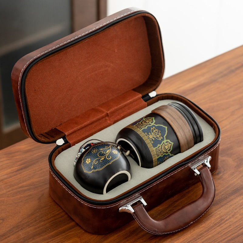 Portable Ceramic Tea Set Travel