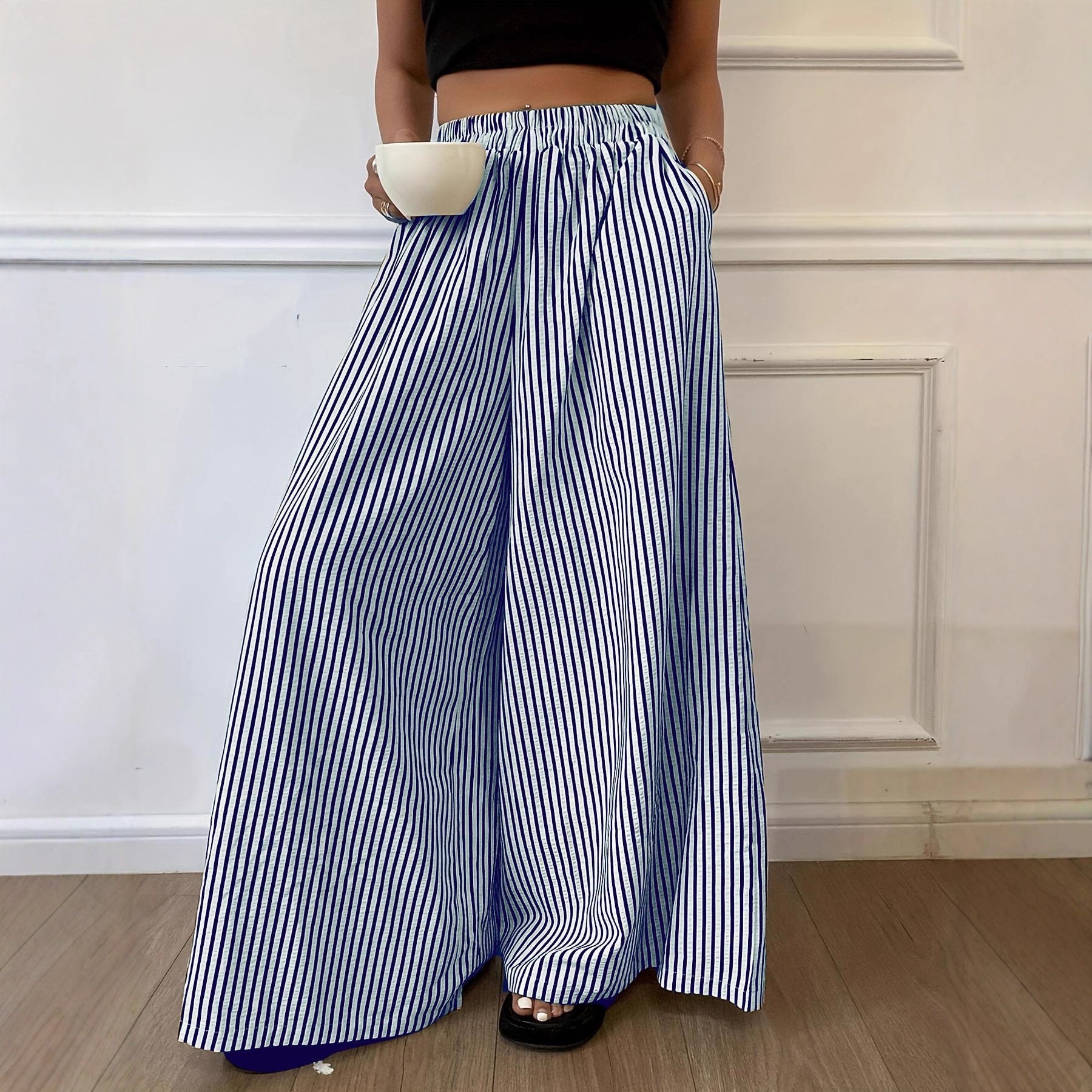 Womens Striped Pants