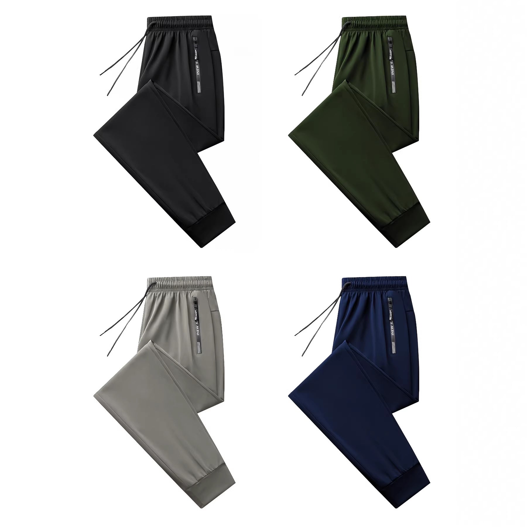 Mens High-Elastic, Quick-Drying Summer Sports And Fitness Pants For Europe And America