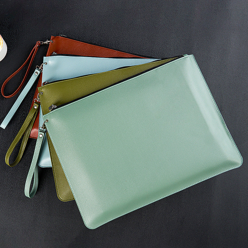 Waterproof Leather Organizer for Contracts and Documents