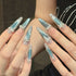 Light Blue Nails