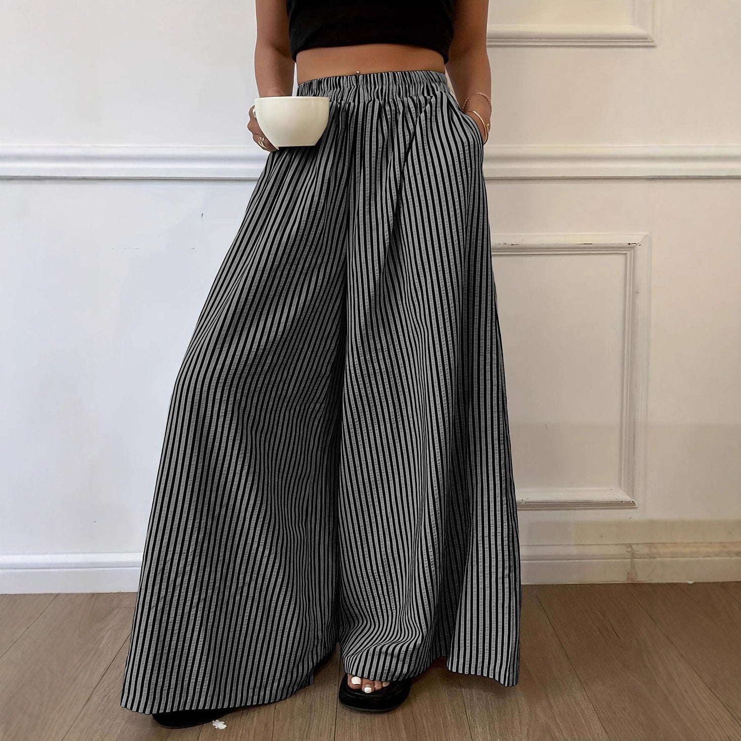 Womens Striped Pants