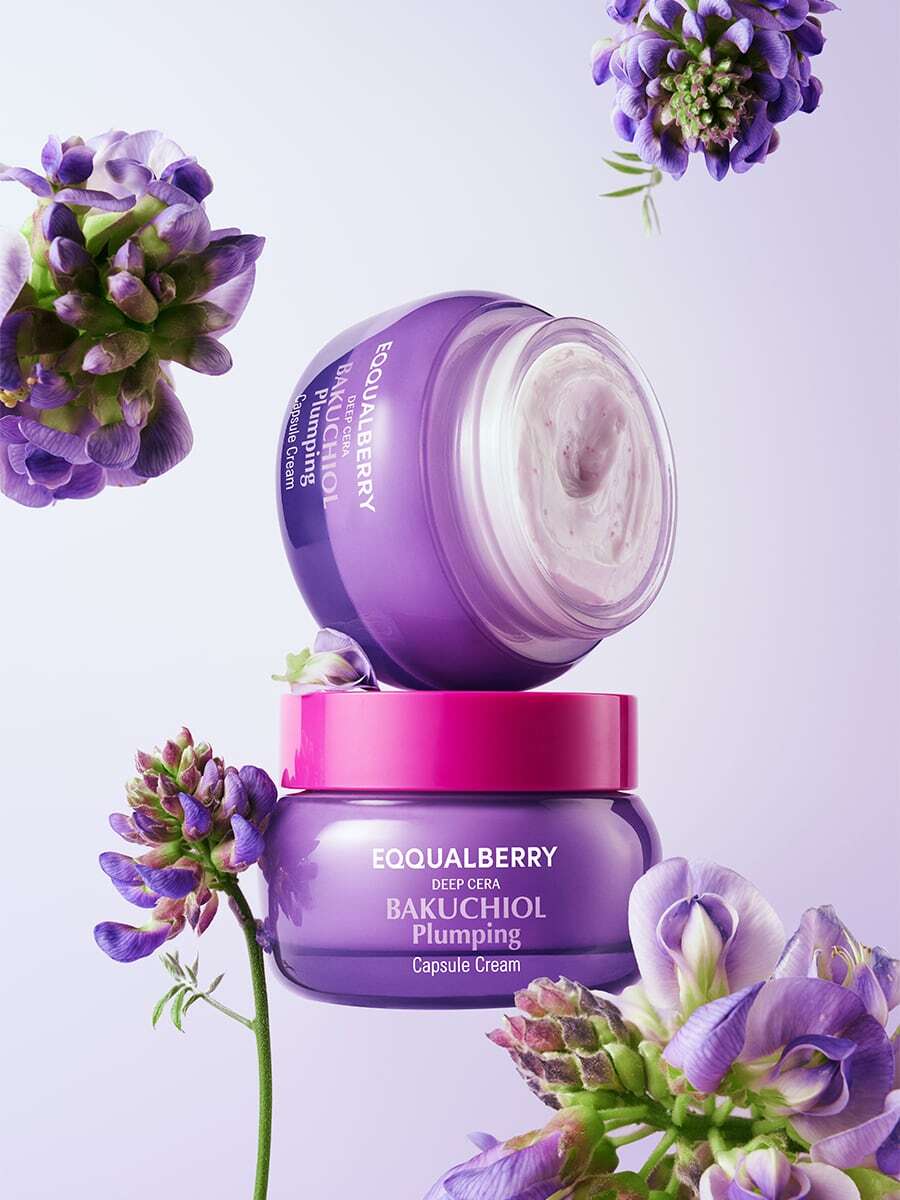 Bakuchiol Plumping Cream – 50ml by EQQUALBERRY