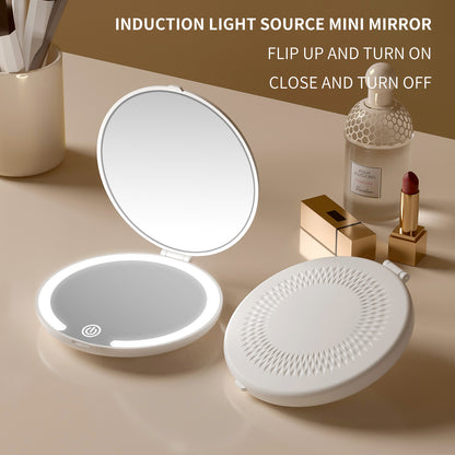 Rechargeable Travel Mini Mirror Portable