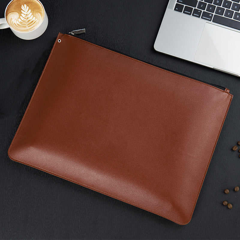 Waterproof Leather Organizer for Contracts and Documents