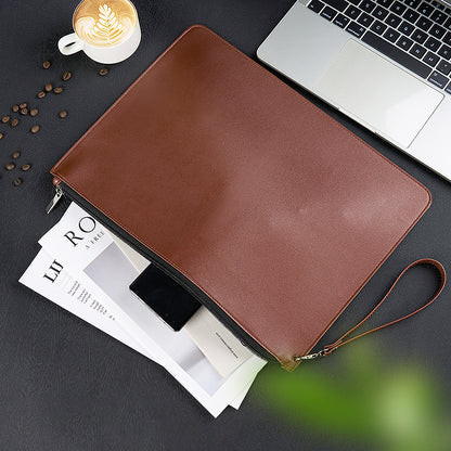 Waterproof Leather Organizer for Contracts and Documents