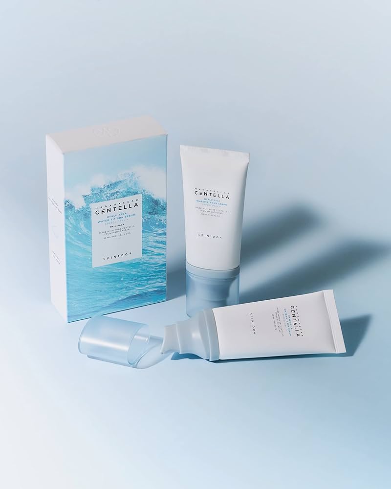 Hyalu-Cica Water-Fit Sun Serum SPF50+ PA++++  by SKIN1004