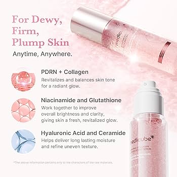 Medicube PDRN Pink Collagen Glow Jelly Mist Serum – 100ml