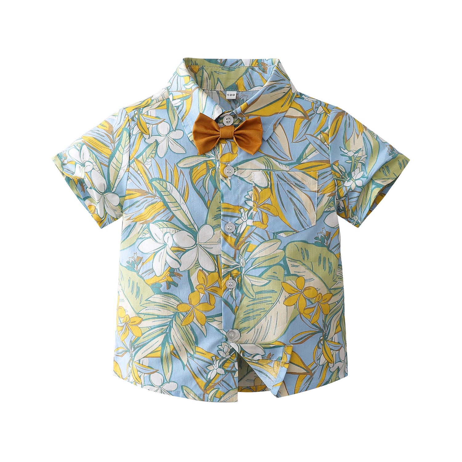 Toddler Floral Cotton Shorts Set