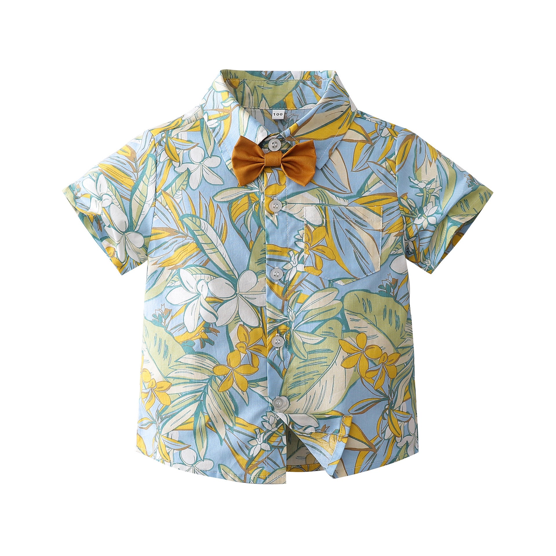 Toddler Floral Cotton Shorts Set