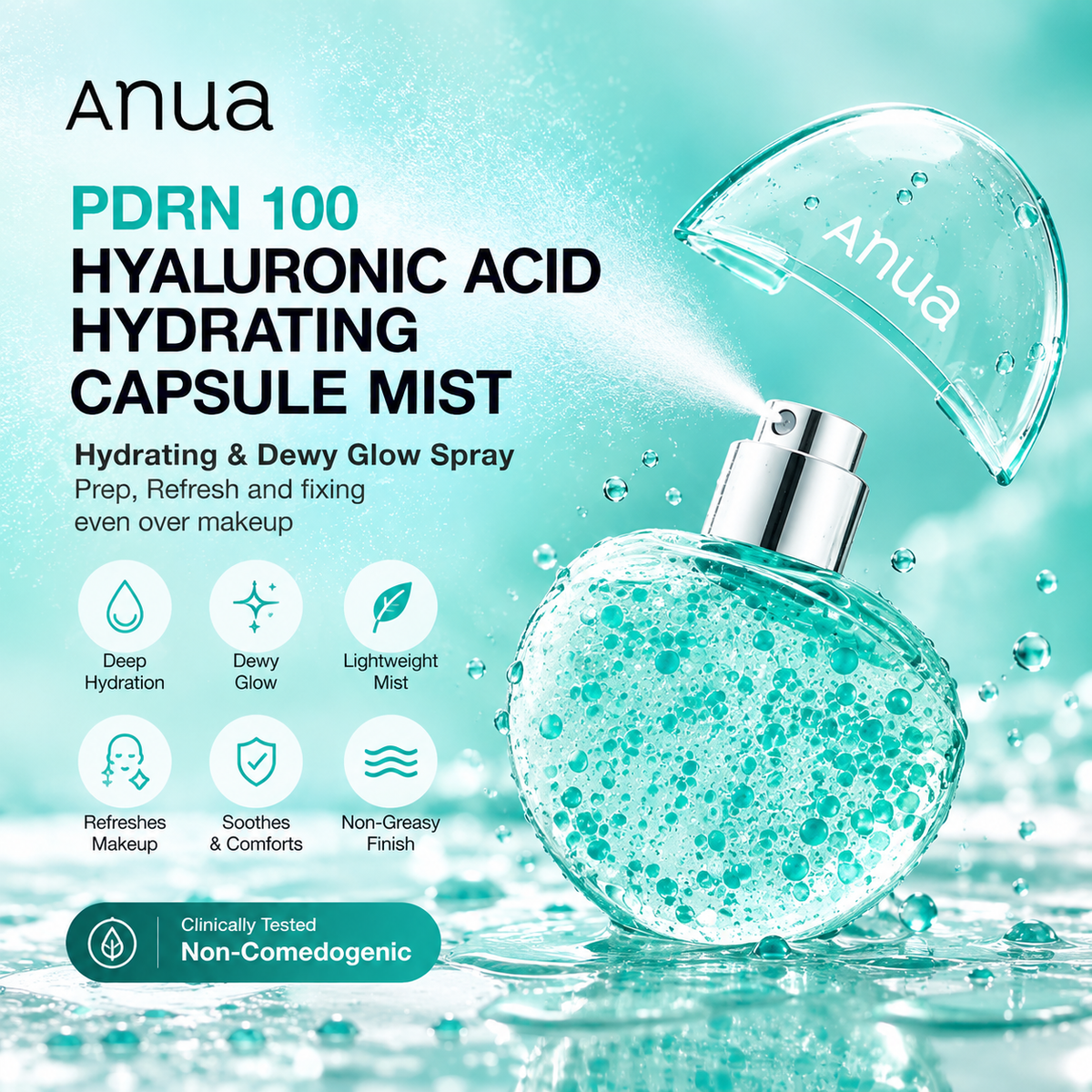Anua PDRN Hyaluron Hydrating Mist 30 ml