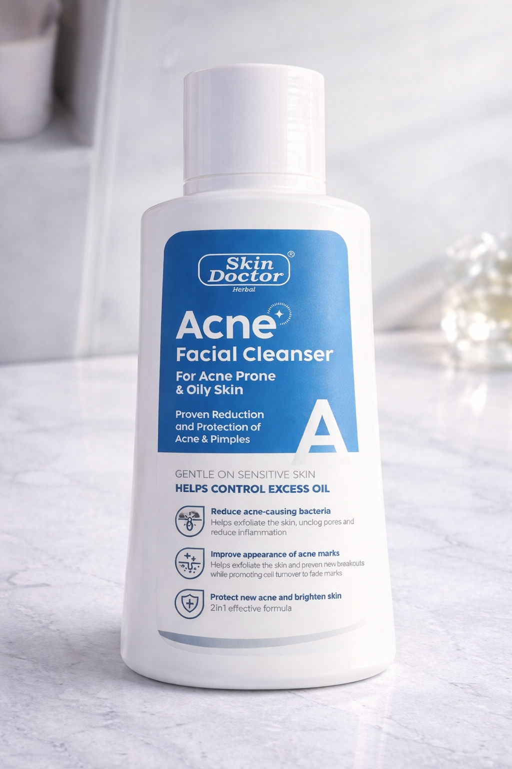 Acne Facial Cleanser (for Acne-Prone &amp; Oily Skin) by Skin Doctor