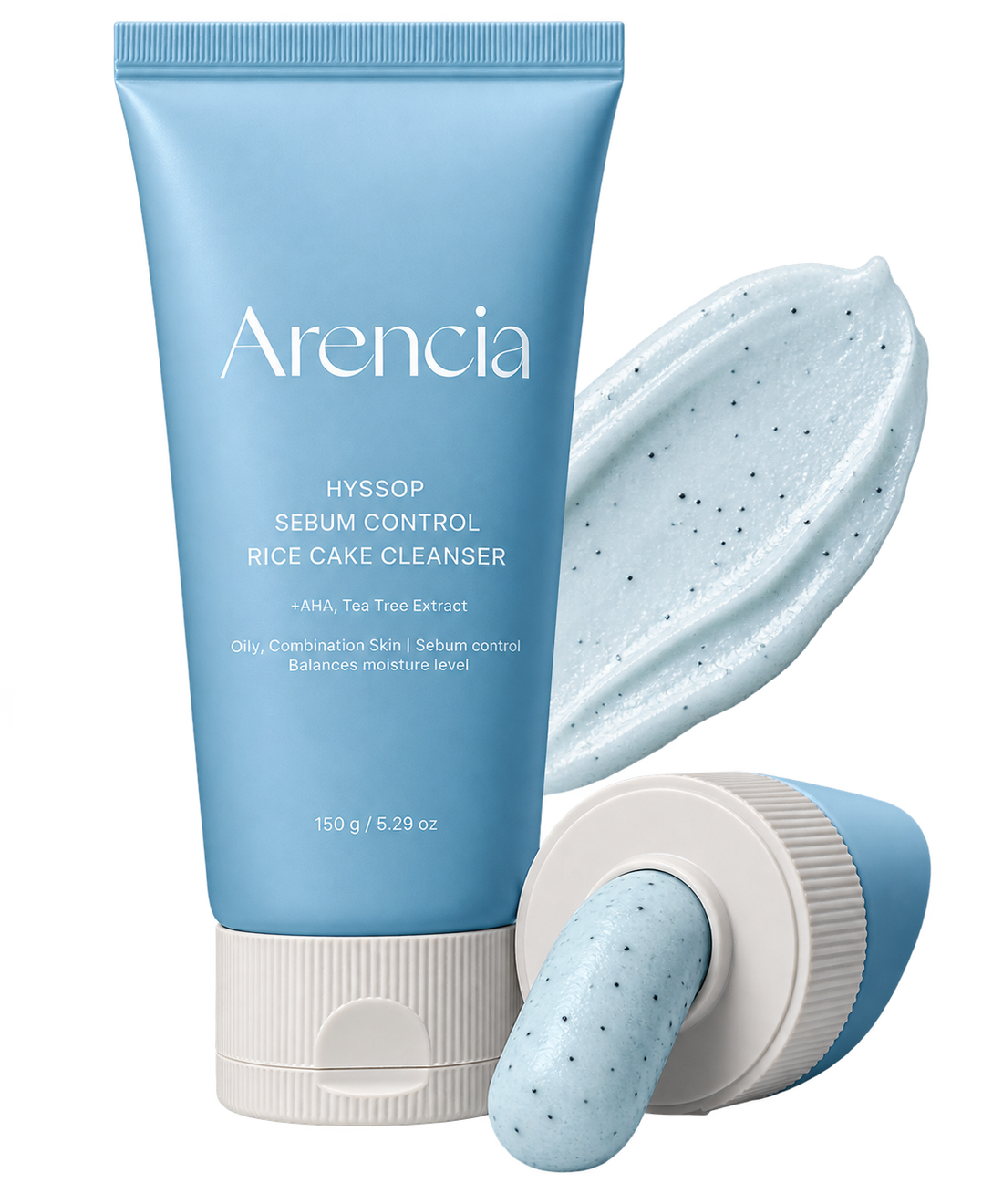 Arencia Hyssop Sebum Control Rice Cake Cleanser – 150g