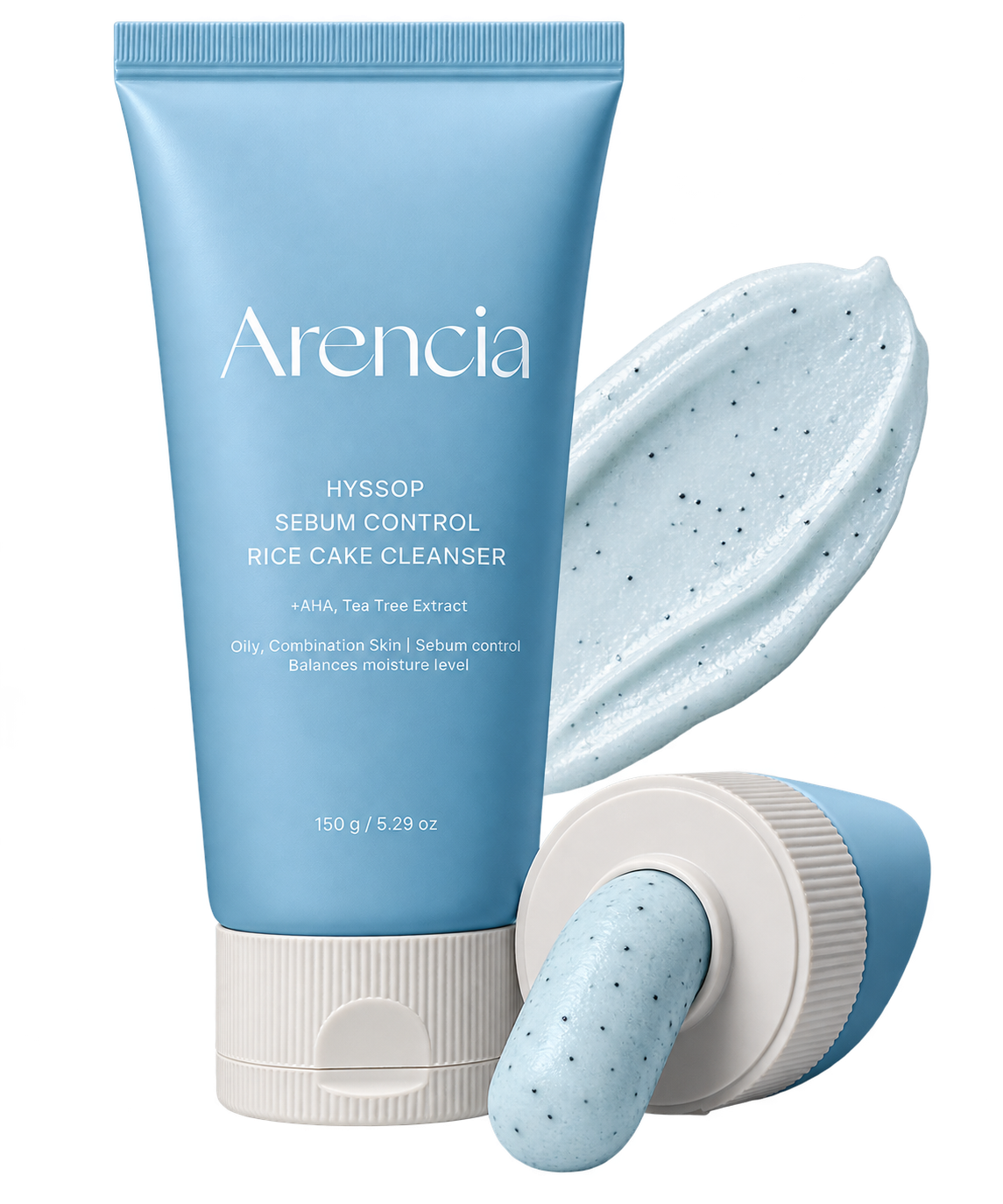 Arencia Hyssop Sebum Control Rice Cake Cleanser – 150g