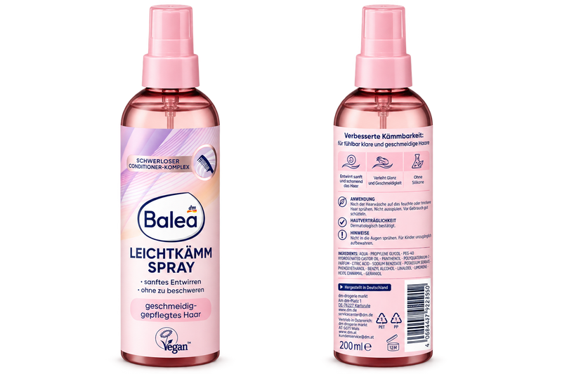 Balea Easy-Combing Spray – 200 ml