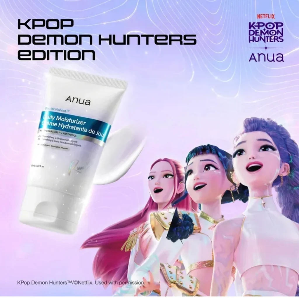 Anua Barrier Reboot Daily Moisturizer – KPop Demon Hunters Edition 50ml