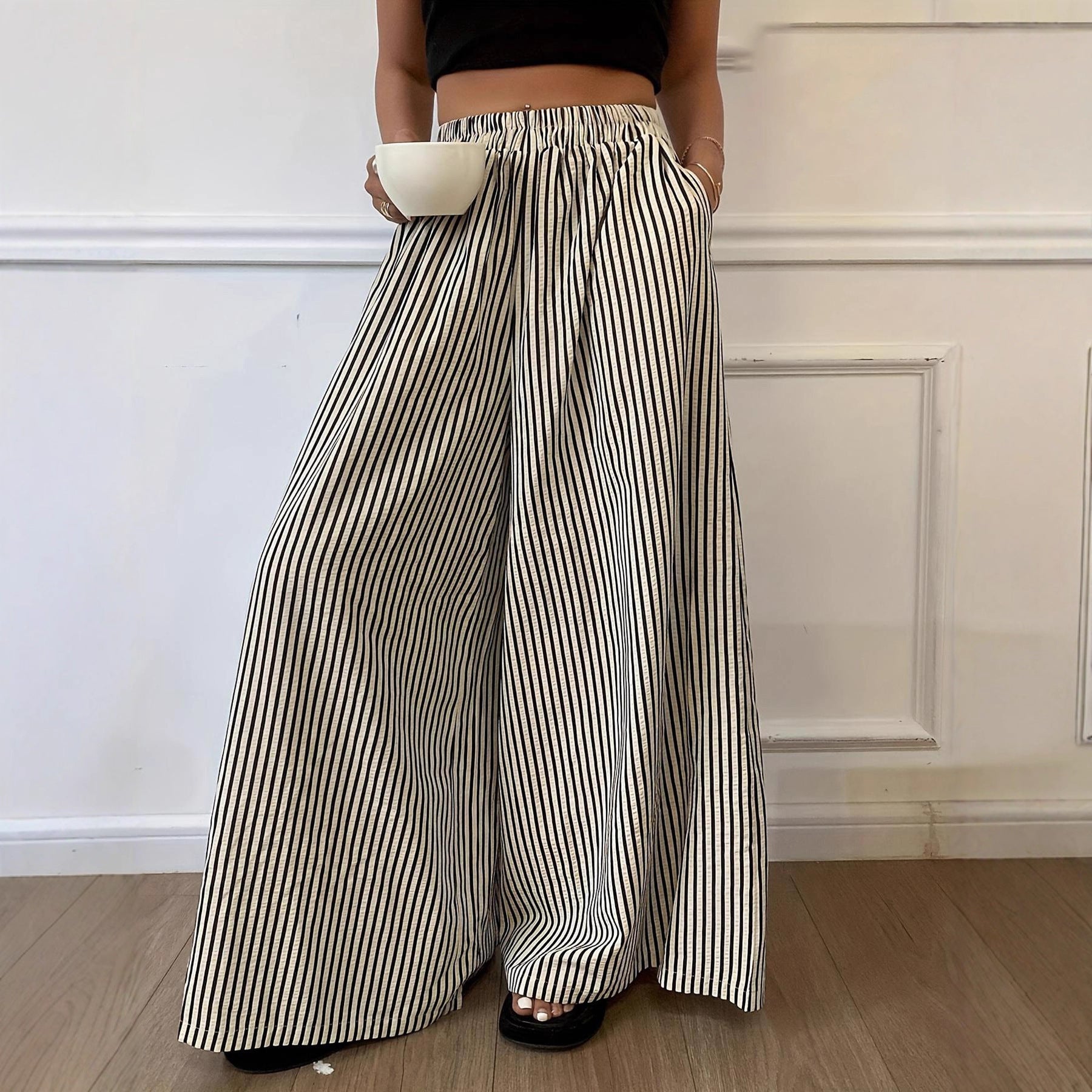 Womens Striped Pants