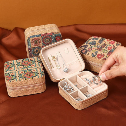 Portable Compact Travel Ring And Jewelry Organizer