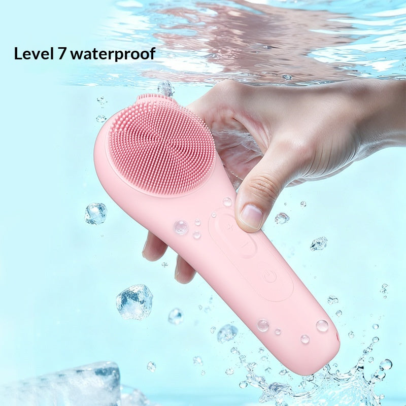 Electric Facial Cleansing Device with Pore-Cleansing, Warm Compress, and Vibrating Technology for Deep Skin Care