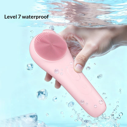 Electric Facial Cleansing Device with Pore-Cleansing, Warm Compress, and Vibrating Technology for Deep Skin Care