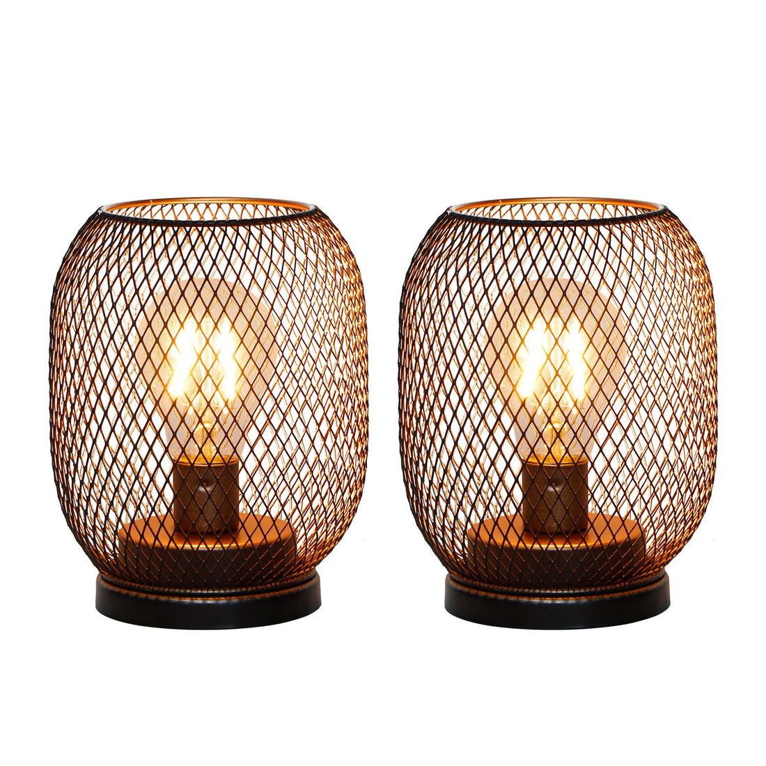 Rustic Minimalist Wrought-iron Bedside Lamp For The Bedroom Or Dining Room