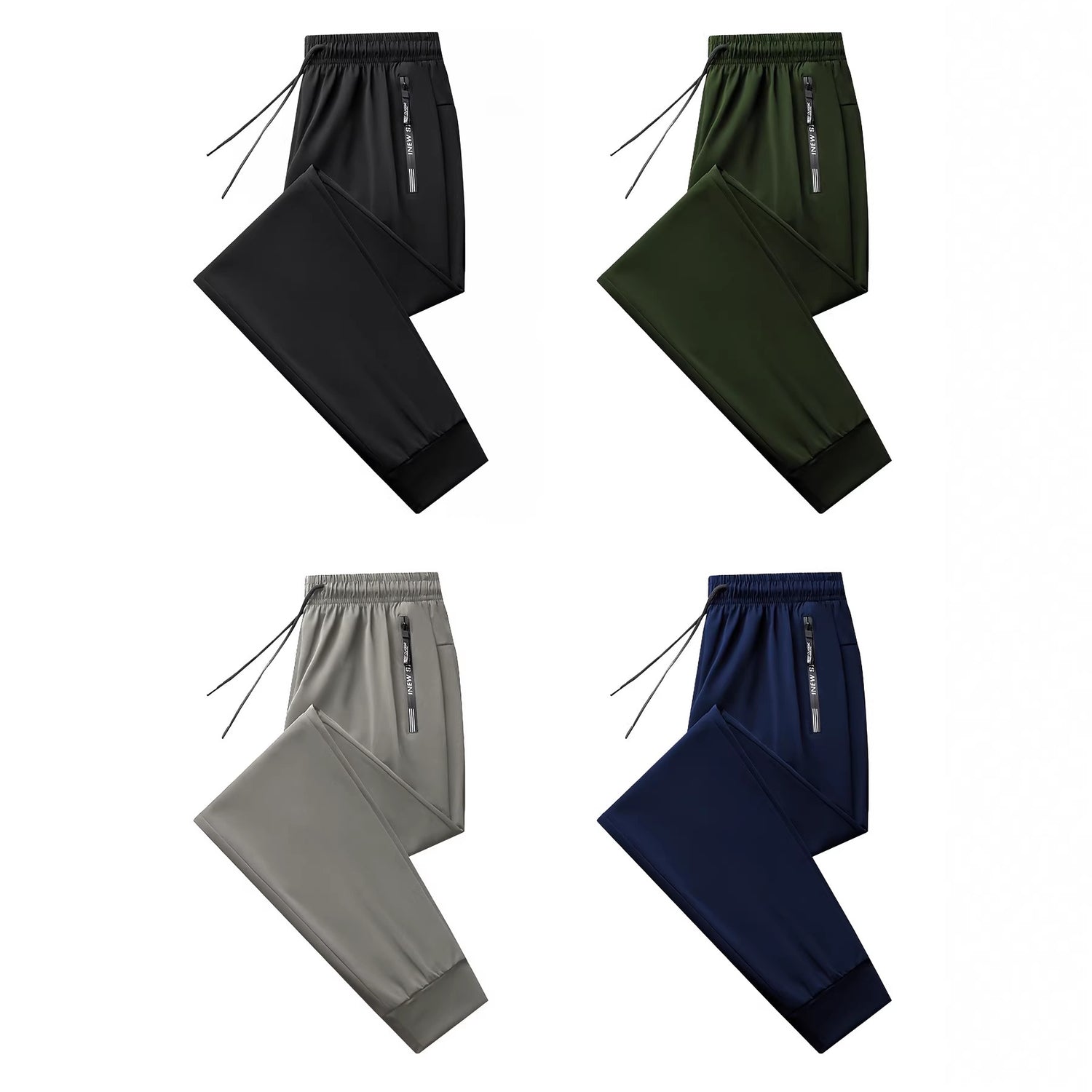 Mens High-Elastic, Quick-Drying Summer Sports And Fitness Pants For Europe And America
