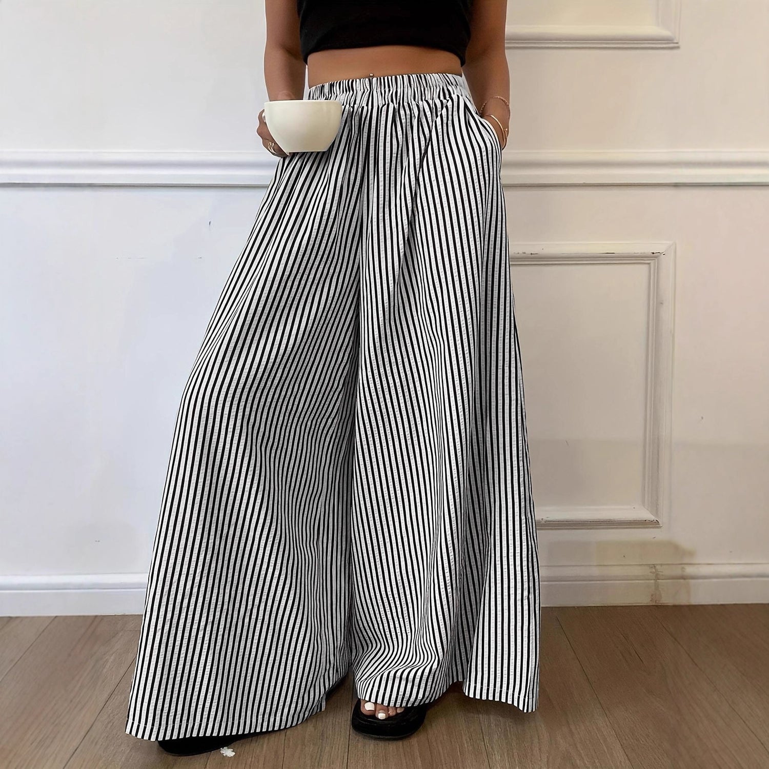 Womens Striped Pants