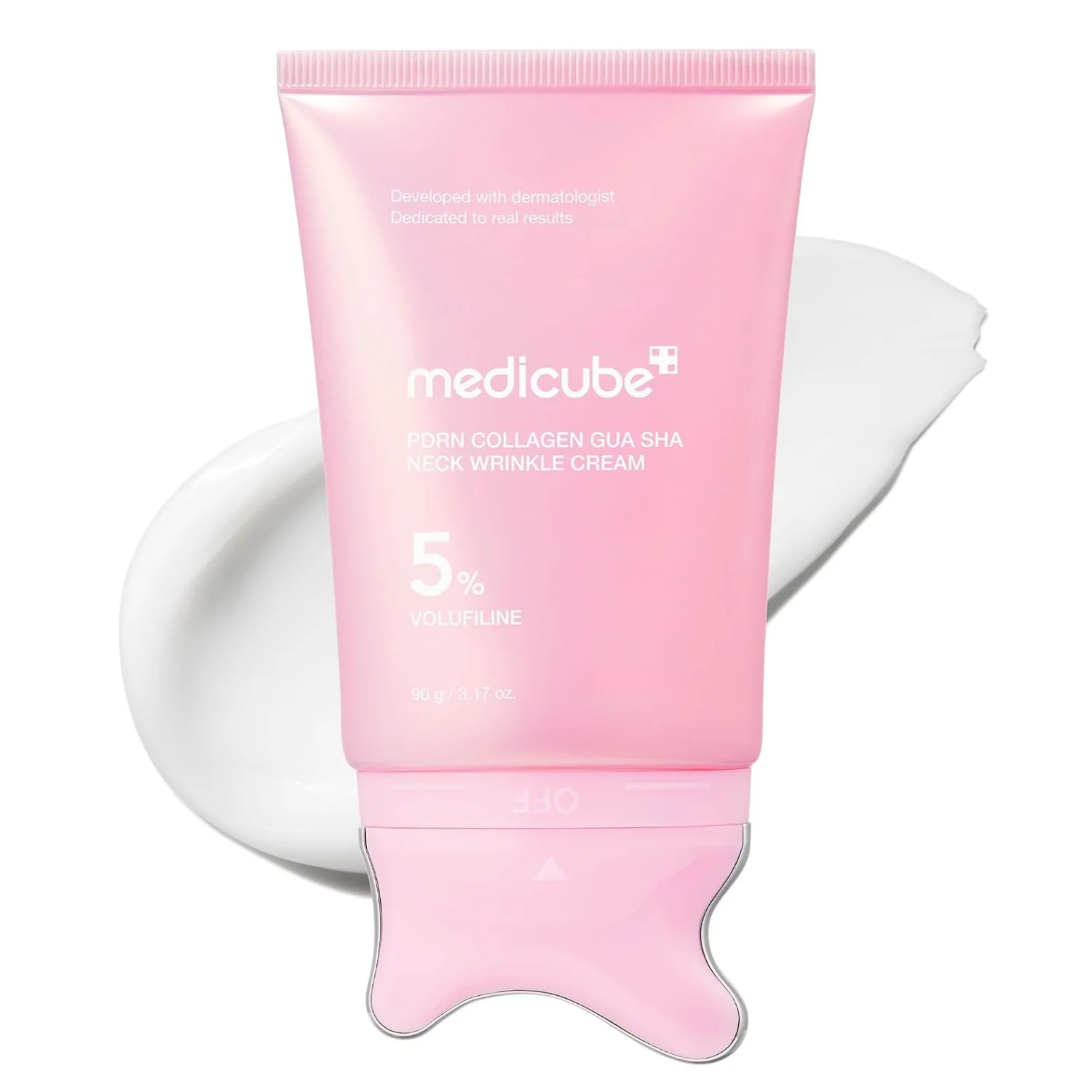 Medicube PDRN Collagen Gua Sha Neck Wrinkle Cream – 90g