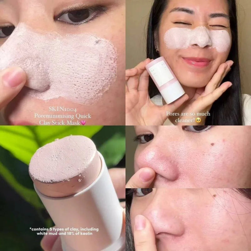 ماسك الطين السريع بمسام سينتيلا من سكين 1004 (Madagascar Centella Poremizing Quick Clay Stick Mask)